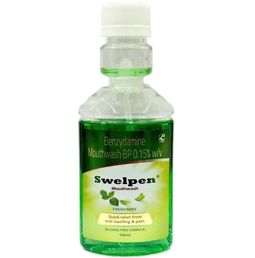 Benzydamine mouthwash