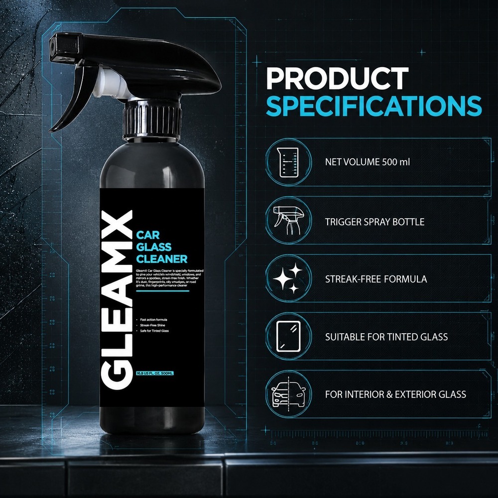 500ml Car Glass Cleaner
