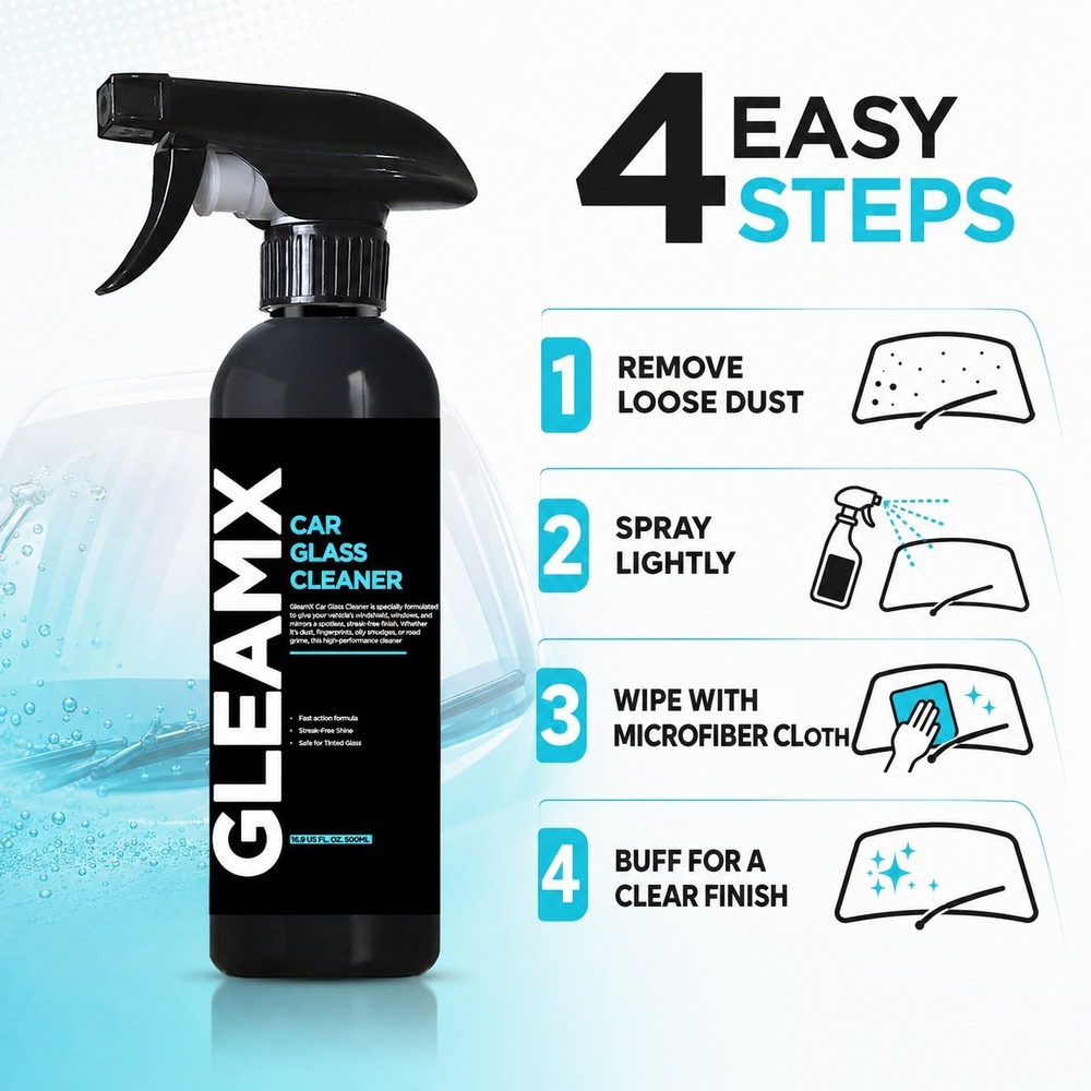 500ml Car Glass Cleaner