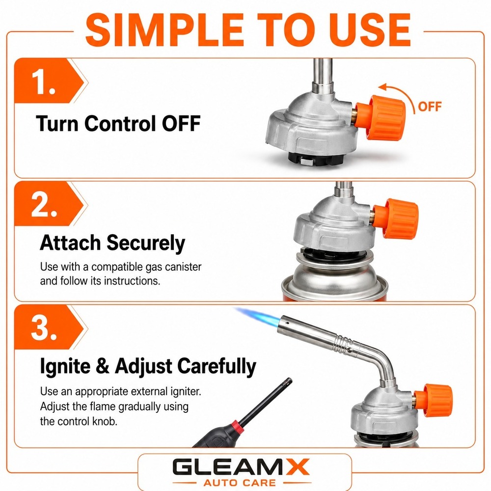 Precision Butane Gas Torch