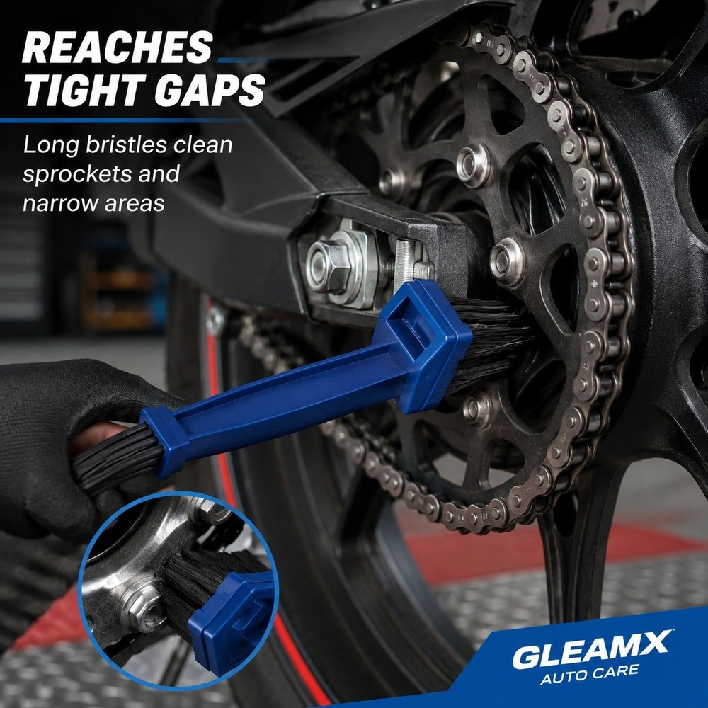 Dual Ended Chain Cleaning Brush