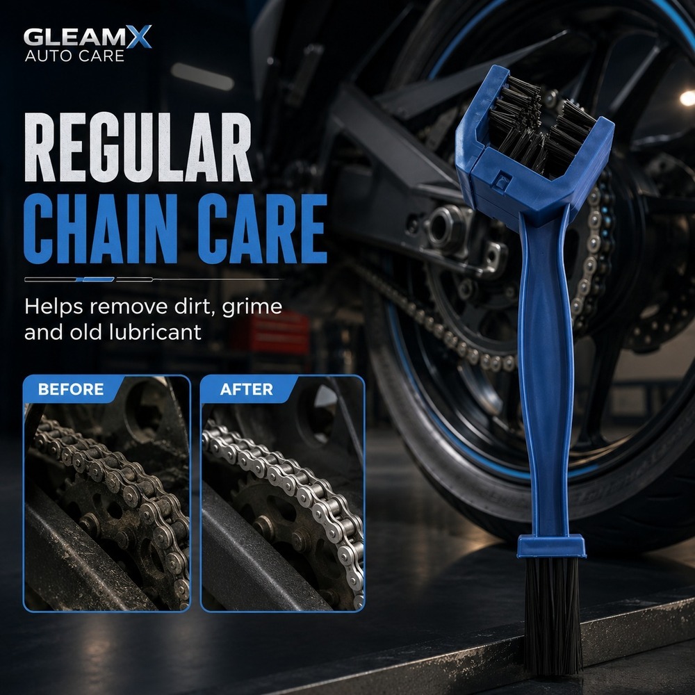 Dual Ended Chain Cleaning Brush