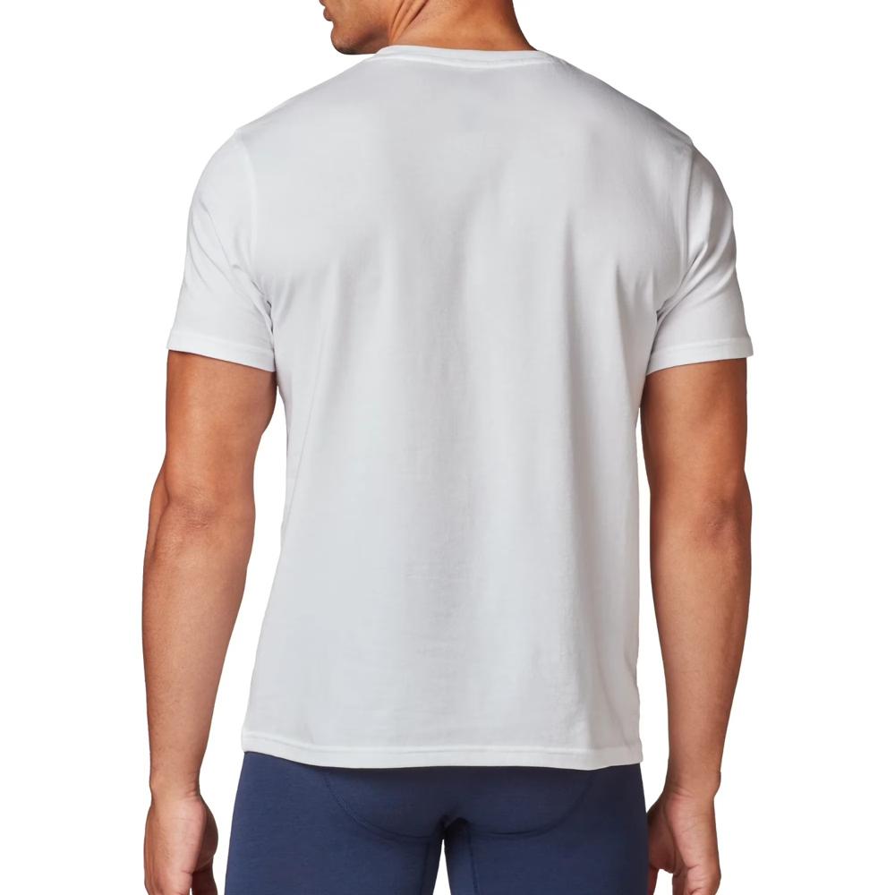 M11662 Mens Stretch Crew Neck T-Shirts 6 Pack