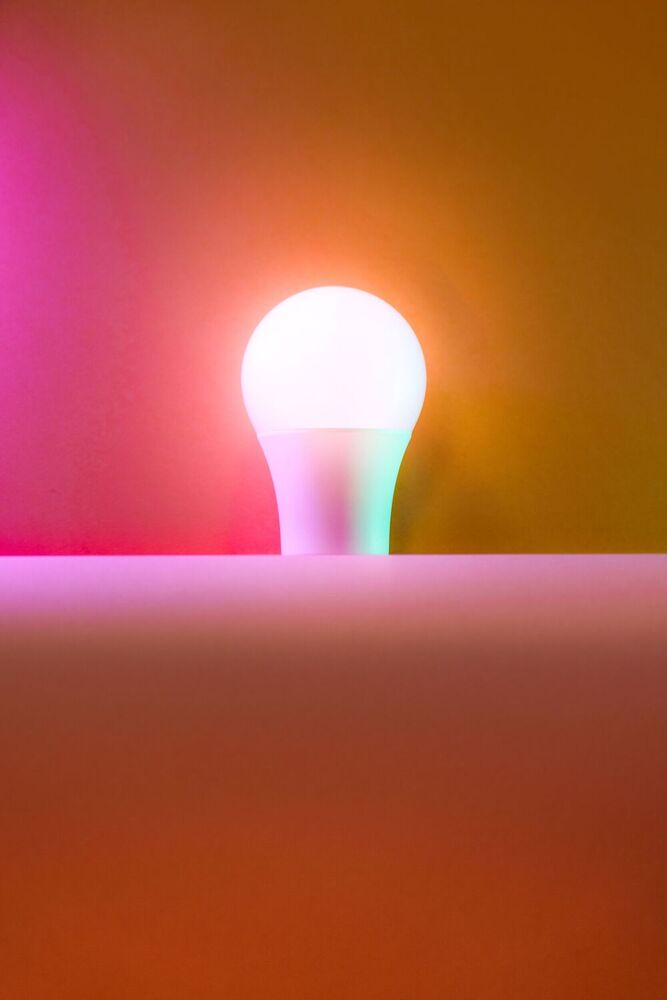 Color Candle Led - Glass, Round Shape | Input Voltage: 85-265v, Power Factor: 5.0w, Ambient Color Changing Illumination