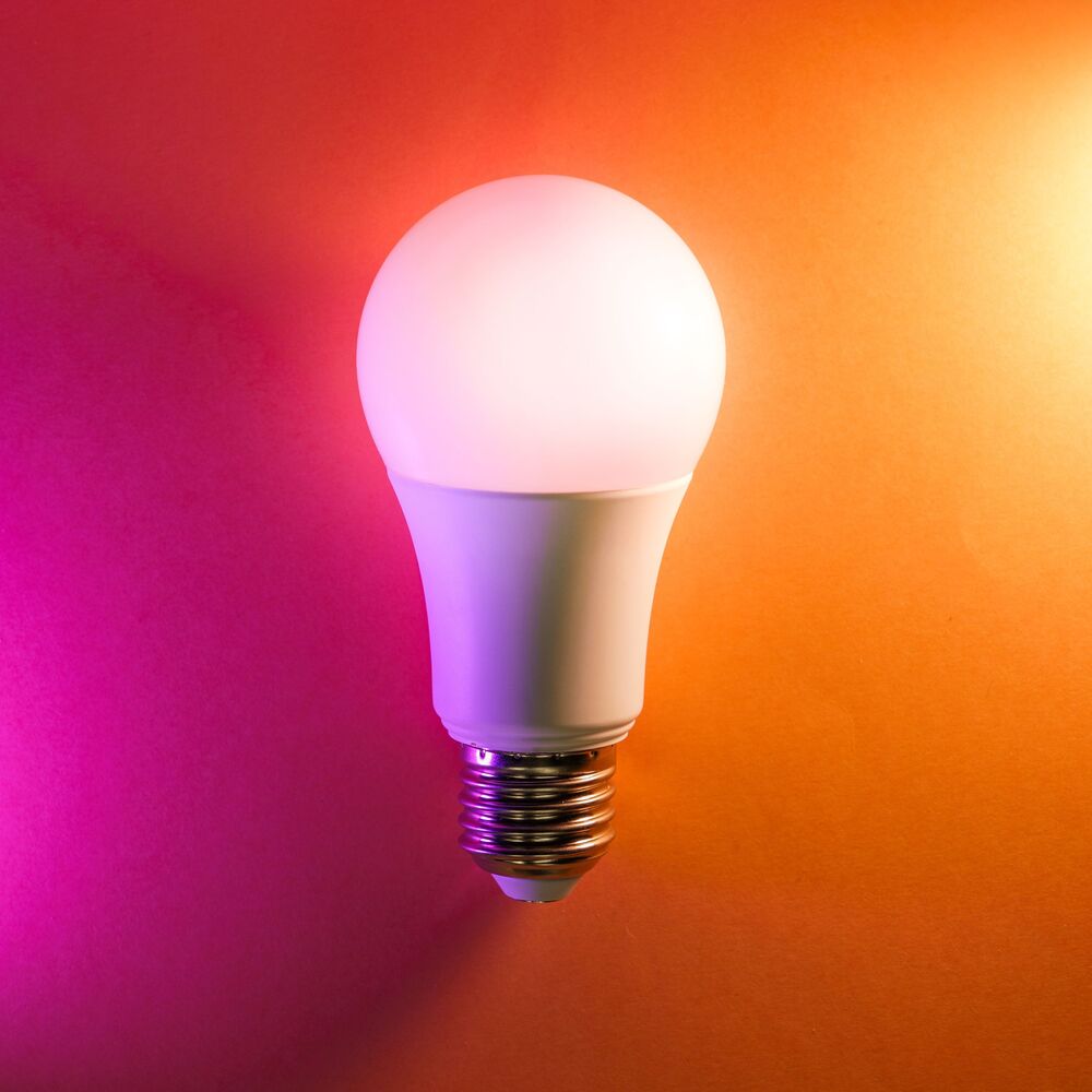 Color Candle Led - Glass, Round Shape | Input Voltage: 85-265v, Power Factor: 5.0w, Ambient Color Changing Illumination