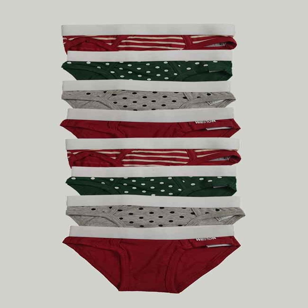 B16741 Boys Outer Elastic Briefs 8 Pc Pack