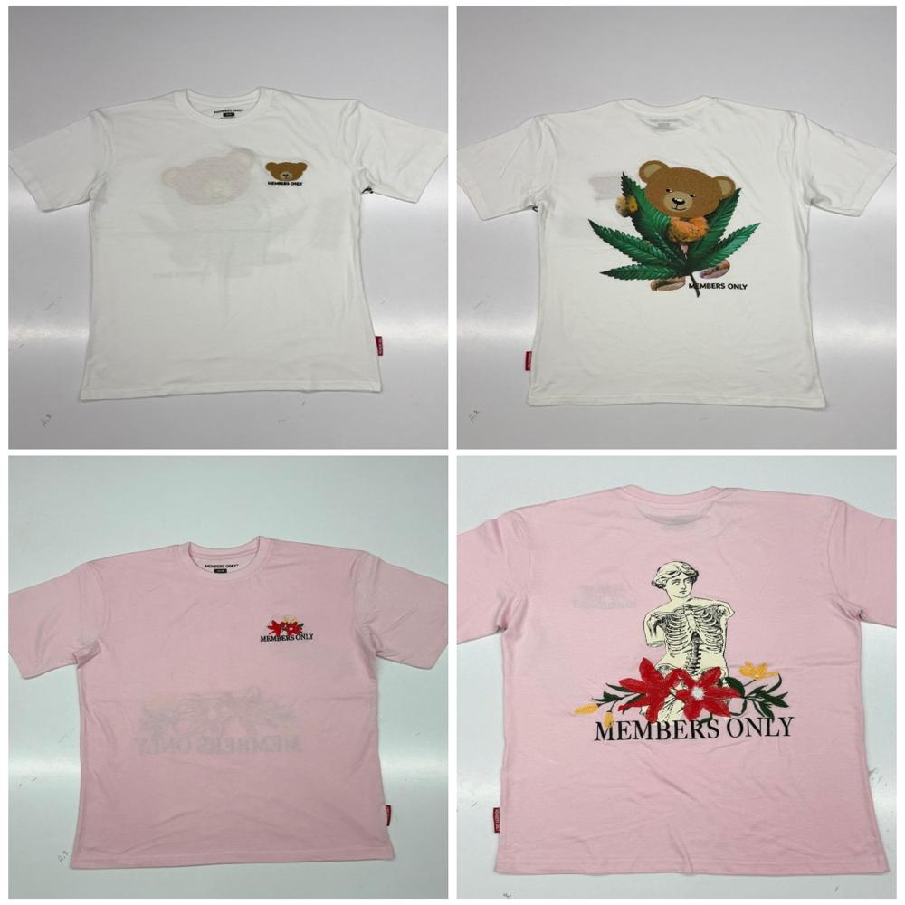 M11685 Mens Embroidered T-Shirts