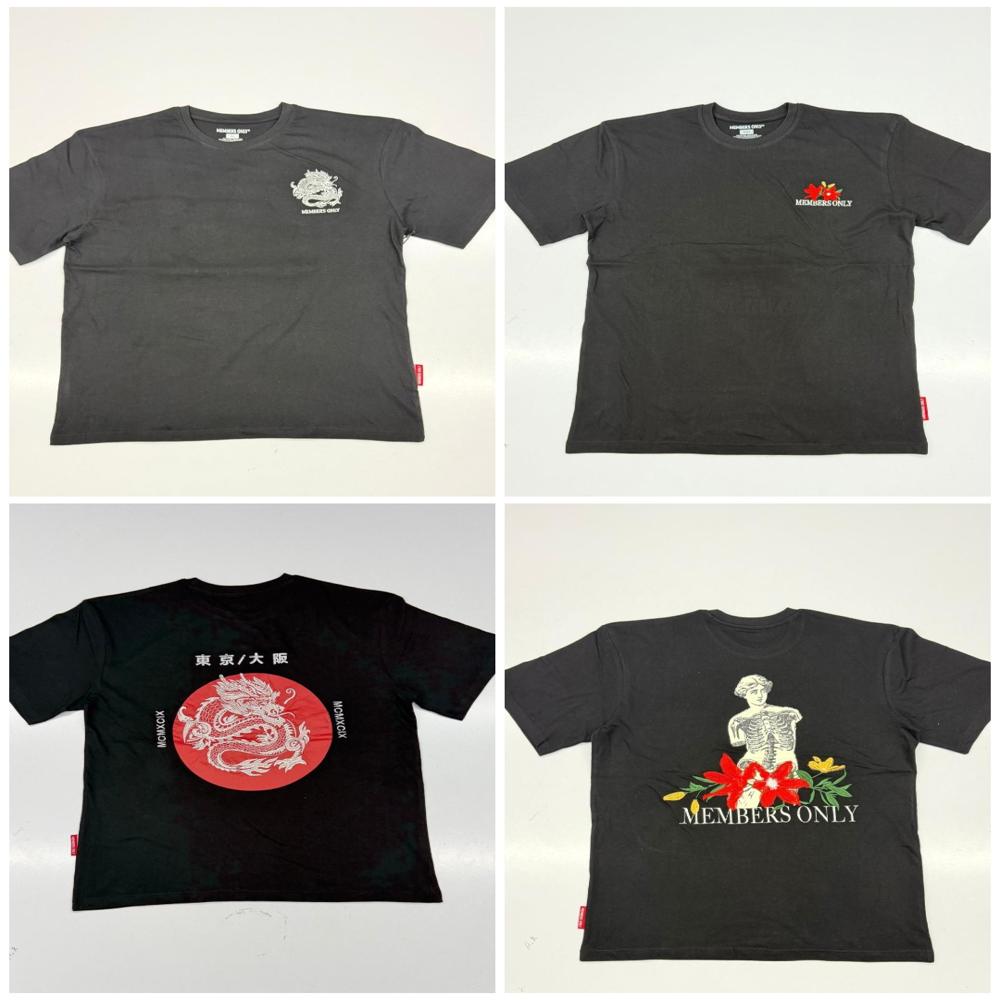 M11685 Mens Embroidered T-Shirts