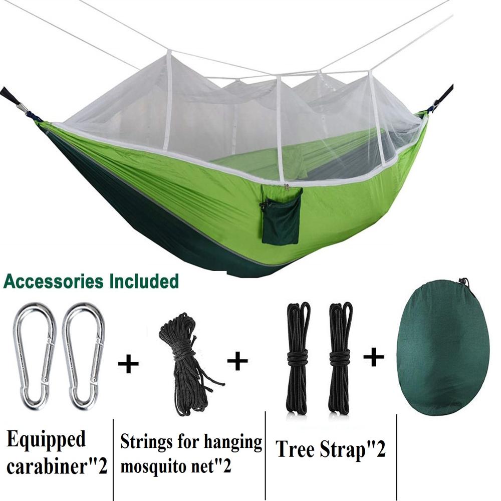 Portable Hiking Hammock With Mosquito Net - Application: Sand Beach