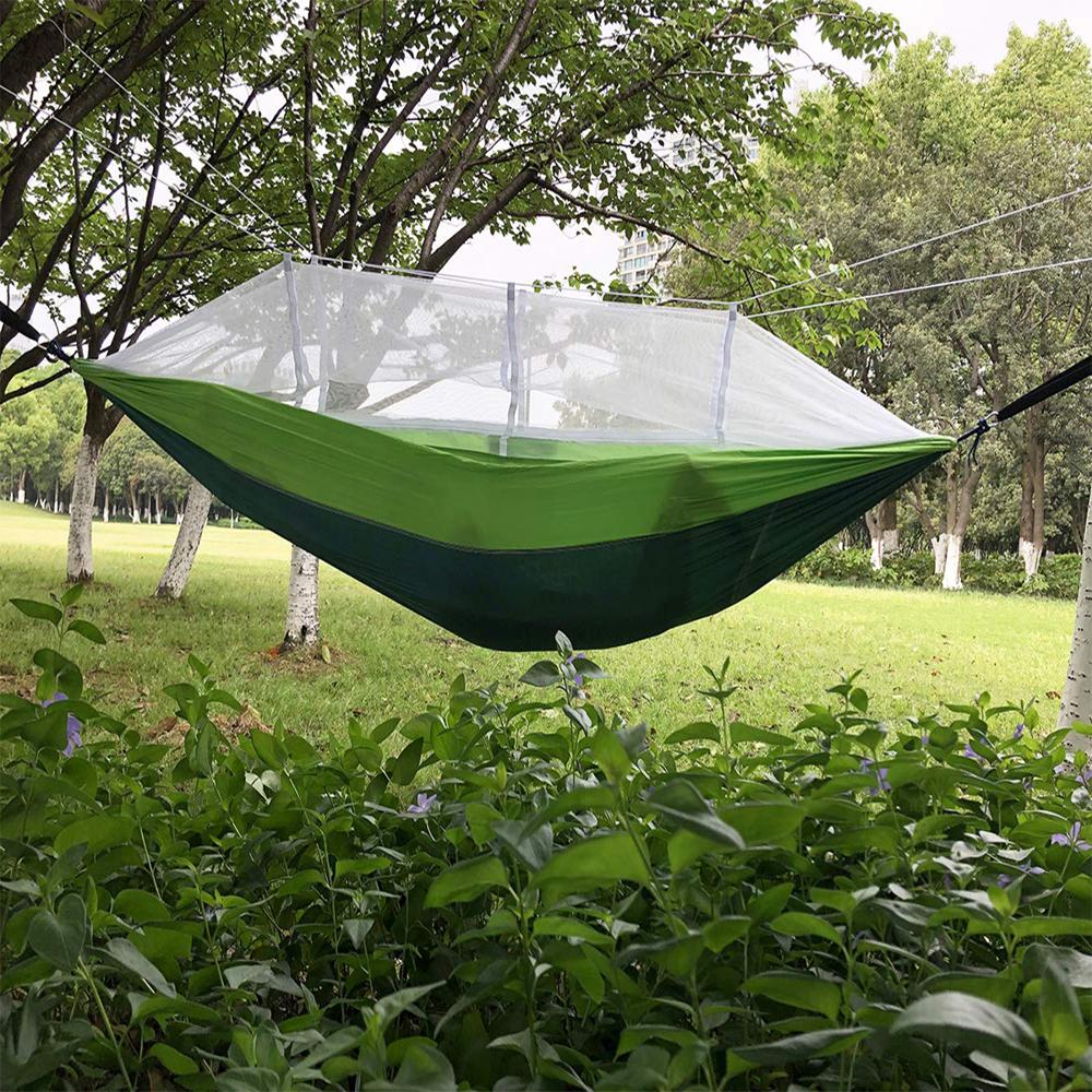 Portable Hiking Hammock with Mosquito Net