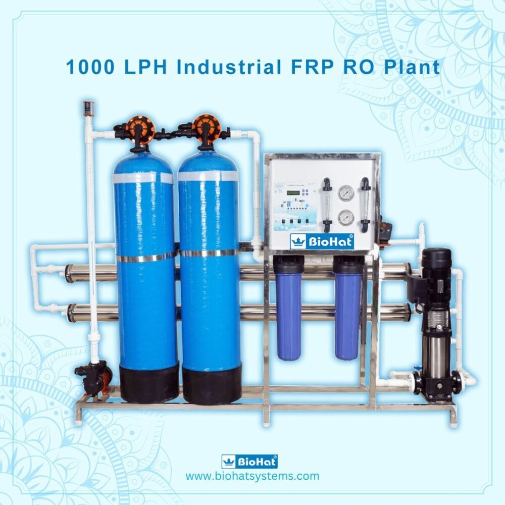 1000 LPH Reverse Osmosis Plants
