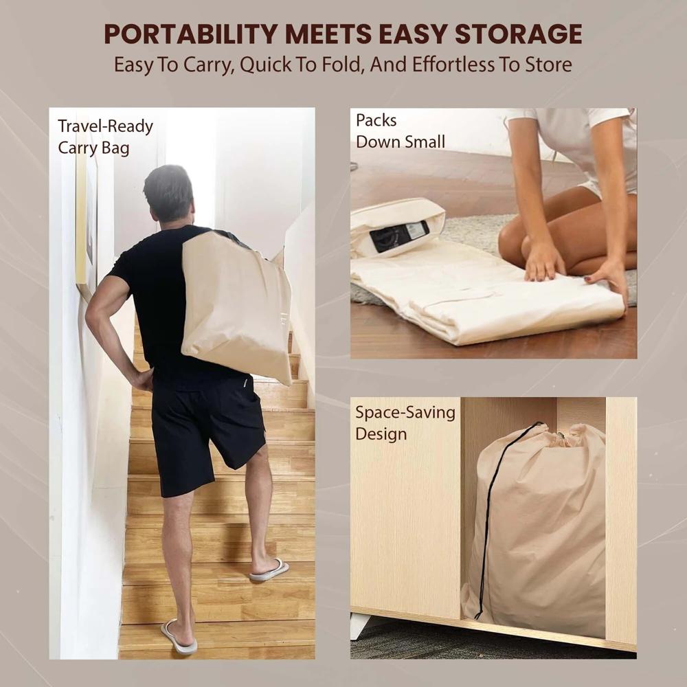 Pvc Single Inflatable Air Bed With Built-in Electric Pump