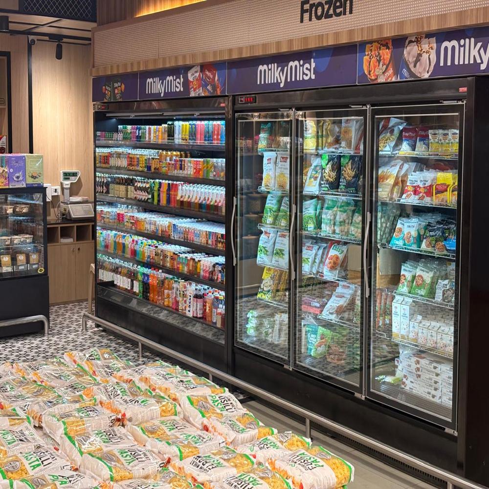 3-2 Door Display Vertical Freezer