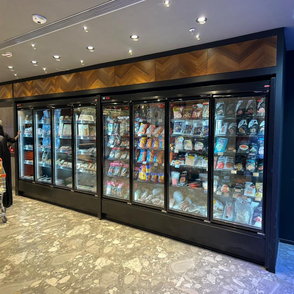 3-2 Door Display Vertical Freezer