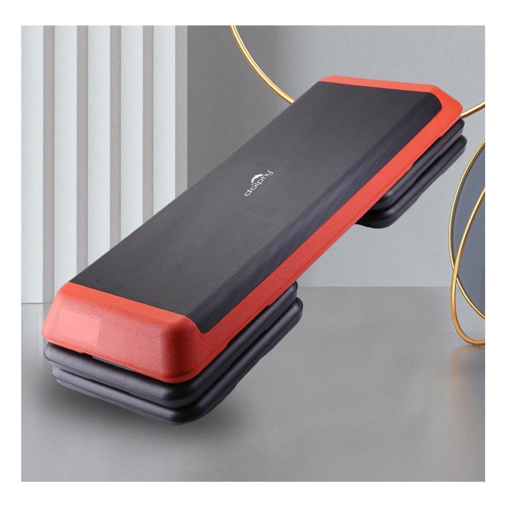 43 Inch Aerobic Step With 3 Levels Height-Adjustable - Dimension (L*W*H): 8*43.3*16 Centimeter (Cm)