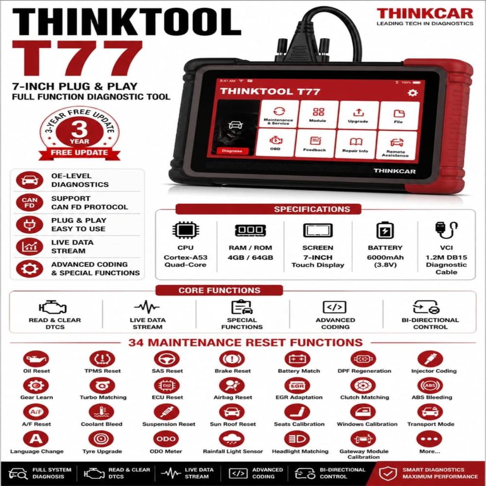 Thinktool T77 - Size: 7