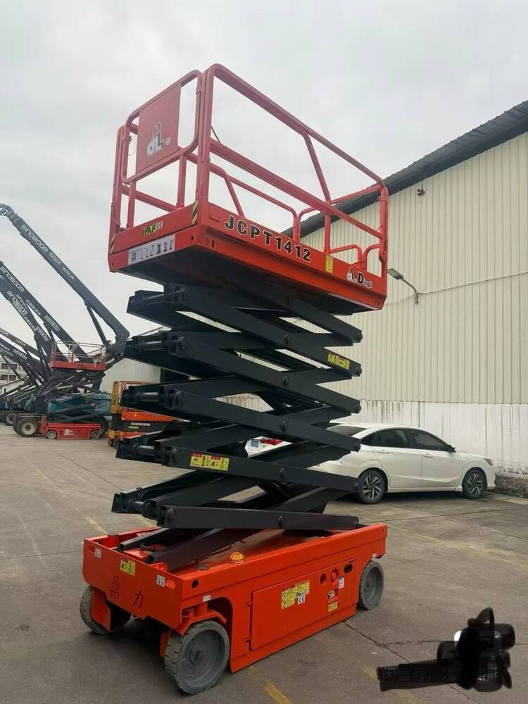 14m Battery Operated Scissor Lift