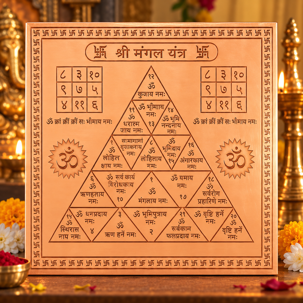 Copper Yantras - Color: Brown