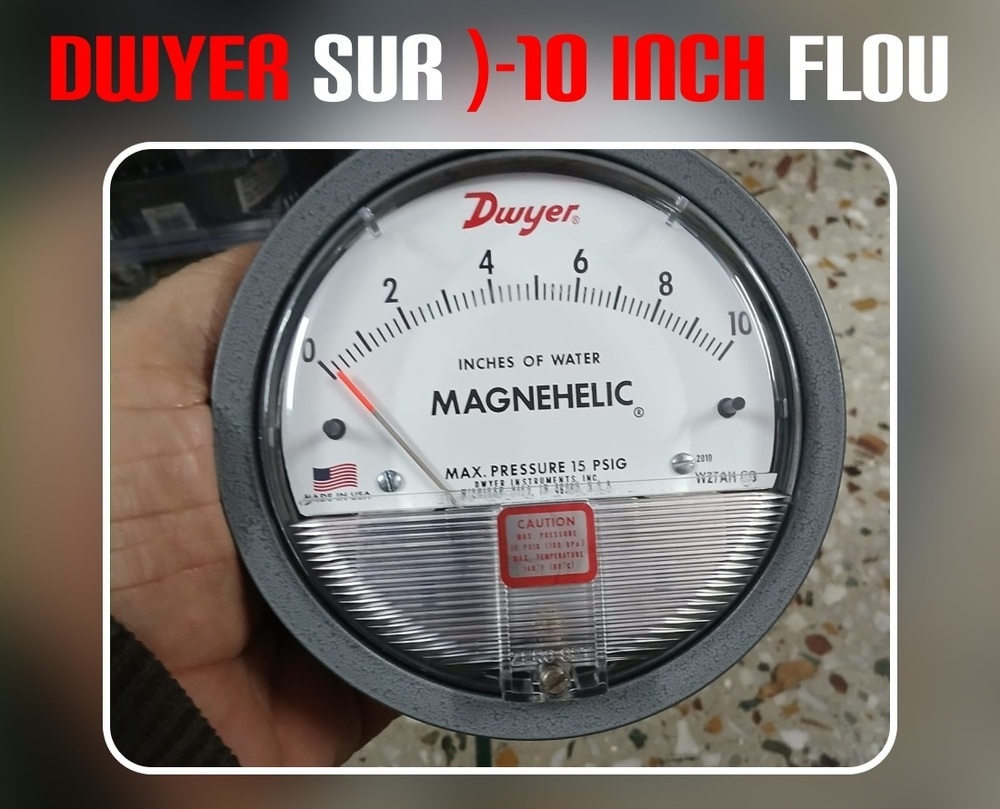 Dwyer : Magnehelic Differential Pressure Gauge Range 0-180 Inch Of Water