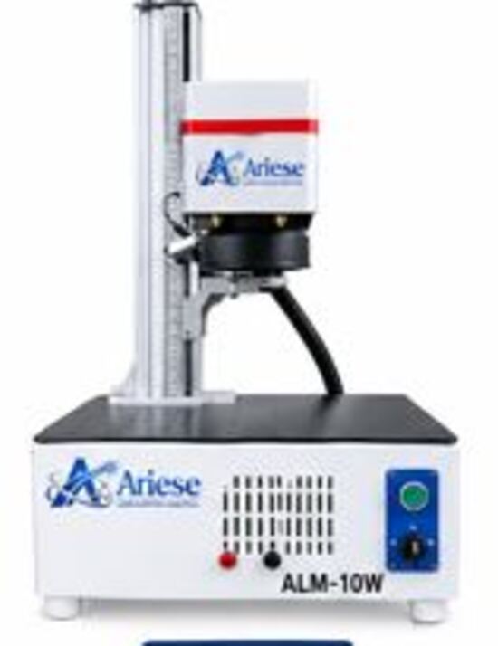 Laser Marking Machine - Color: White & Blue