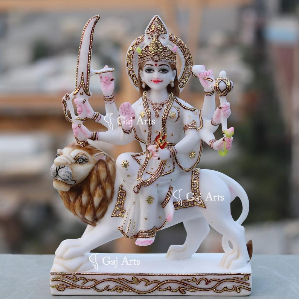 Marble mata rani statue
