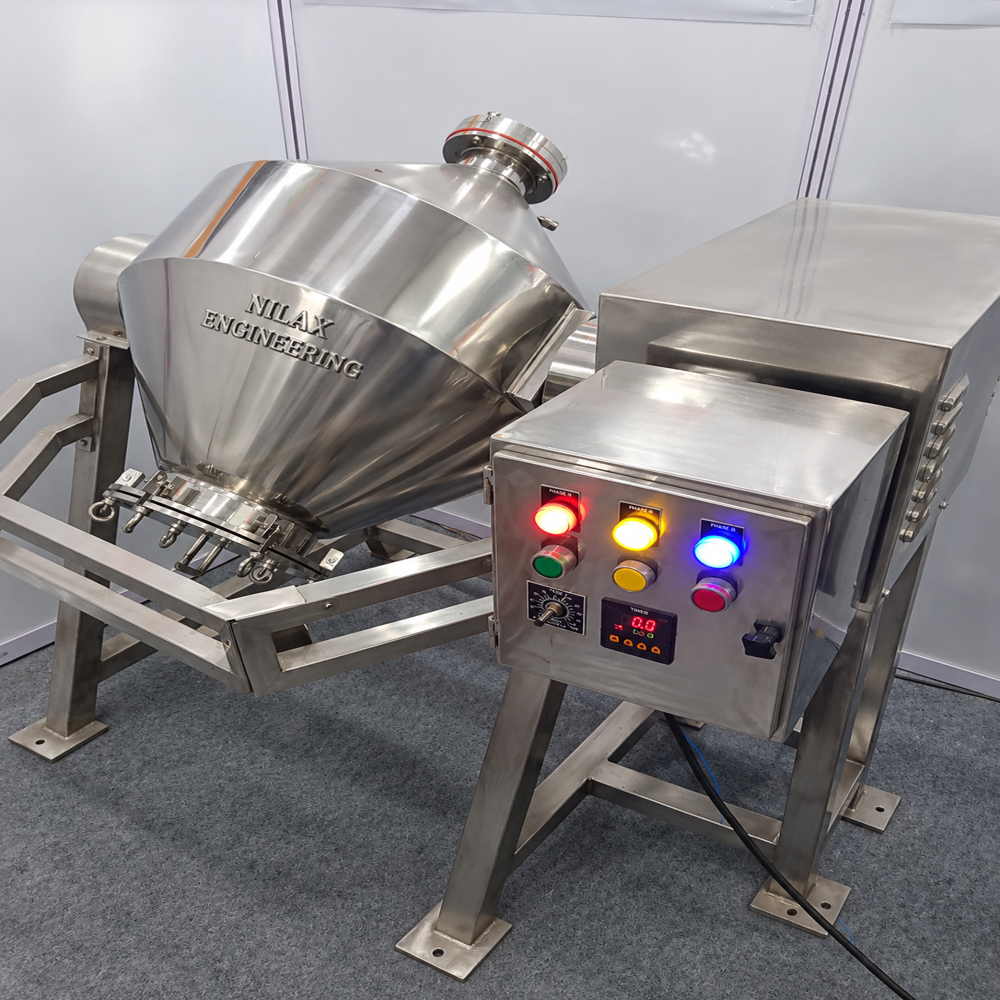 Double Cone Blender - Capacity: 500 Ltr