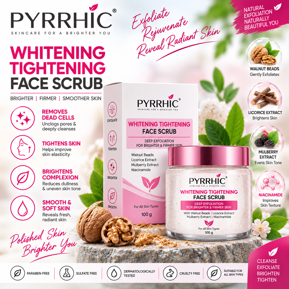 Whitening Tightening Face Scrub