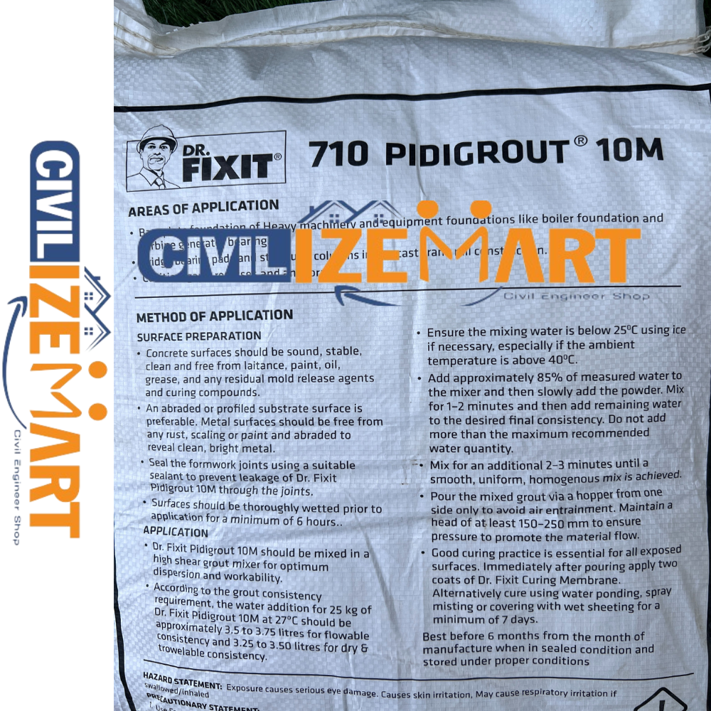 DR.FIXIT PIDIGROUT 10M(25KG) FLOOR HARDENER