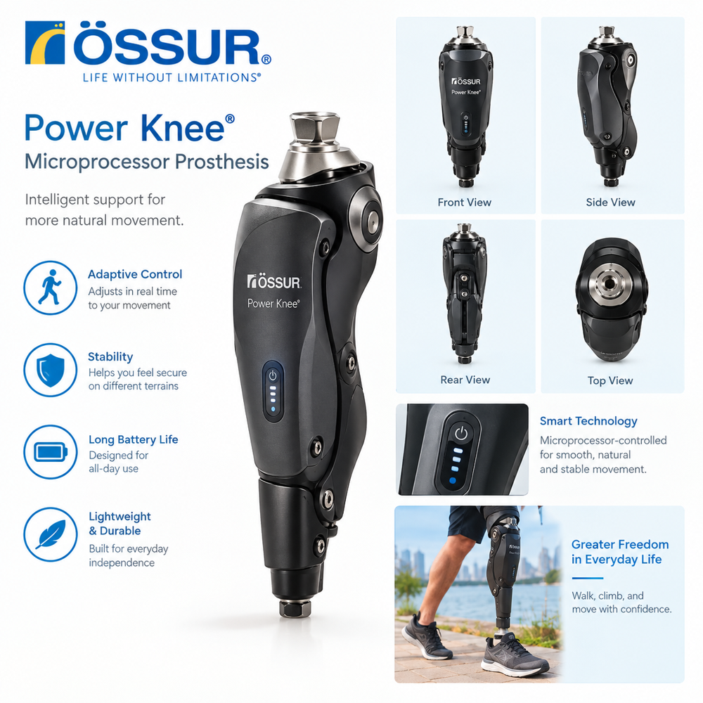 Power Knee Microprocessor Prosthesis