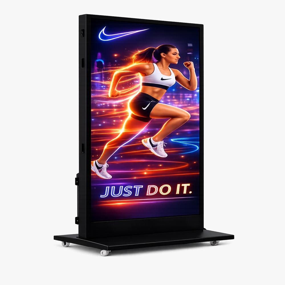 43 Inch Digital A-Standee - Application: Retail Stores