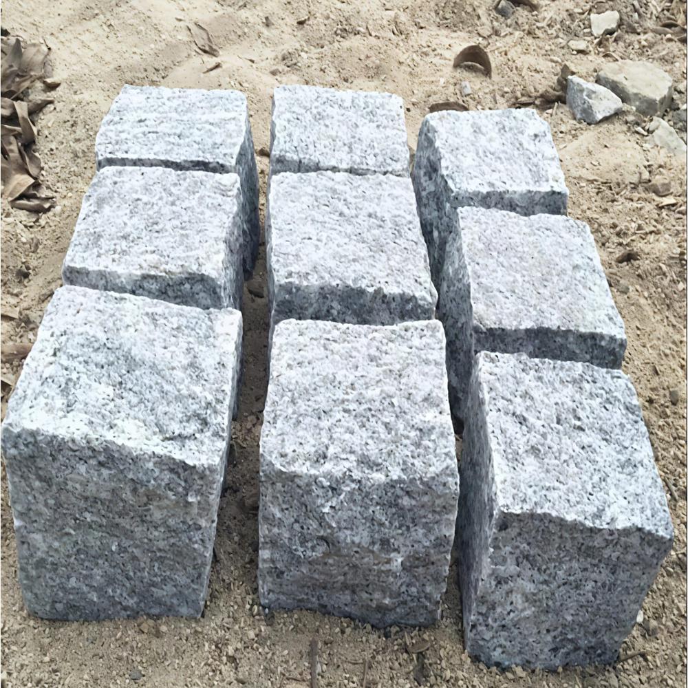Grey Natural Handtrimmed Cobblestone