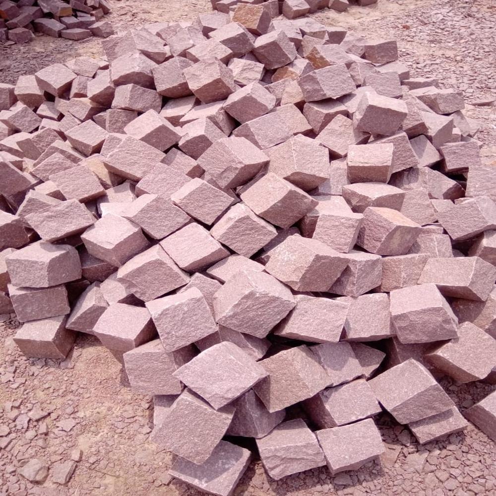 Manga pInk Natural Handtrimmed Cobblestone