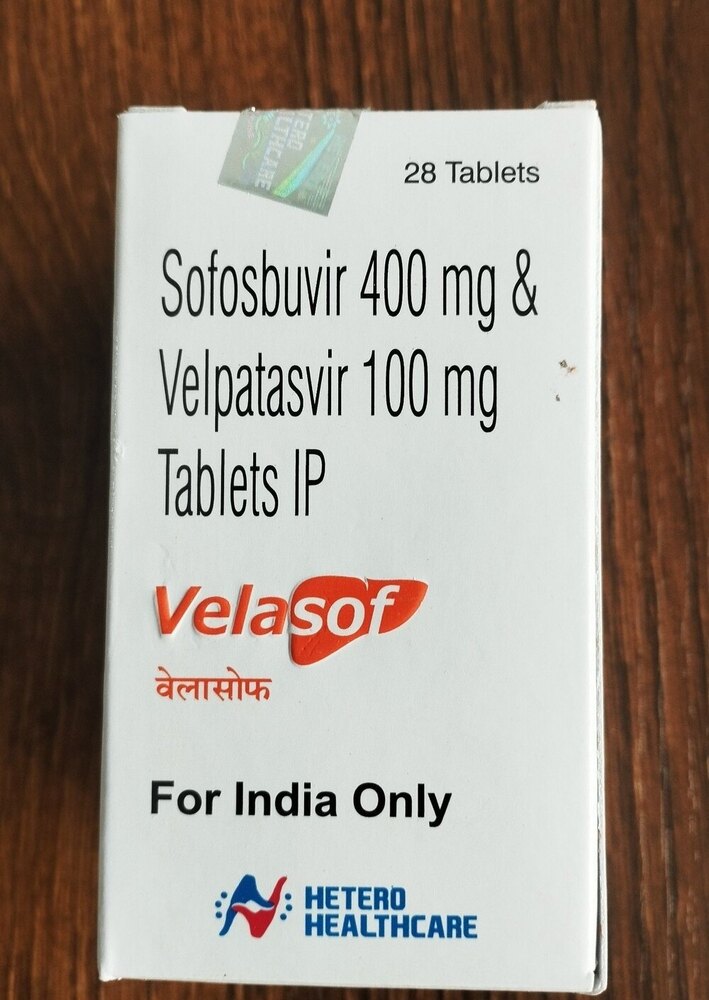 Velasof Velpatasvir 100 Mg Sofosbuvir 400 Mg