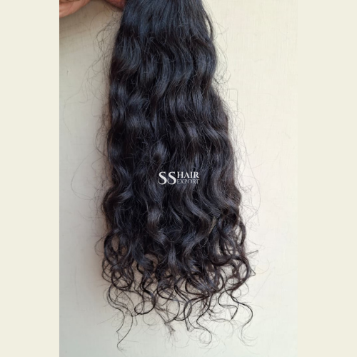 Indian Curly Nano Hair Extensions 20in | Strands Temple Remy Human Hair Cold Fusion
