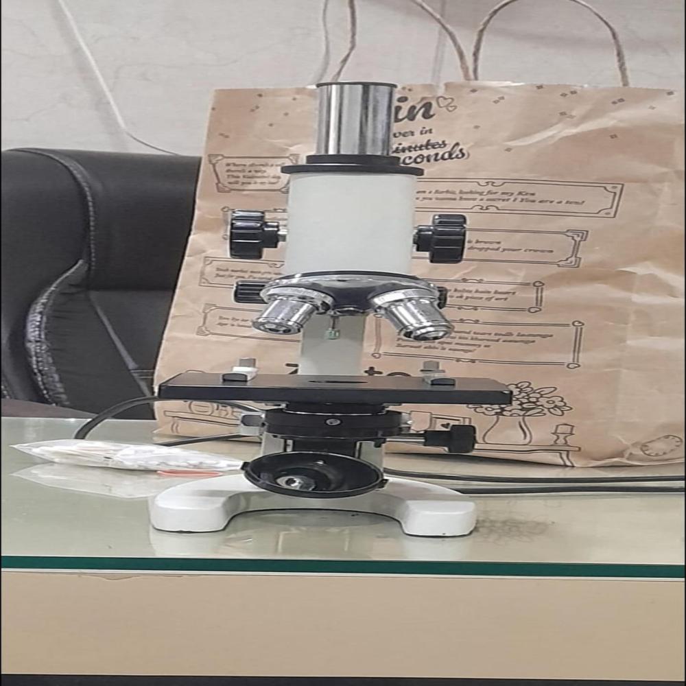 compound medical microscope ( brass )
