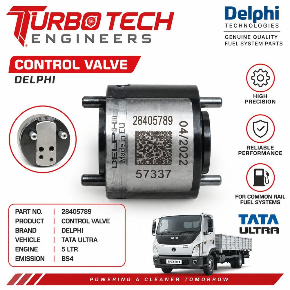 Delphi Control Valve Tata Ultra 5 Ltr Bs4 28405789 - Warranty: No