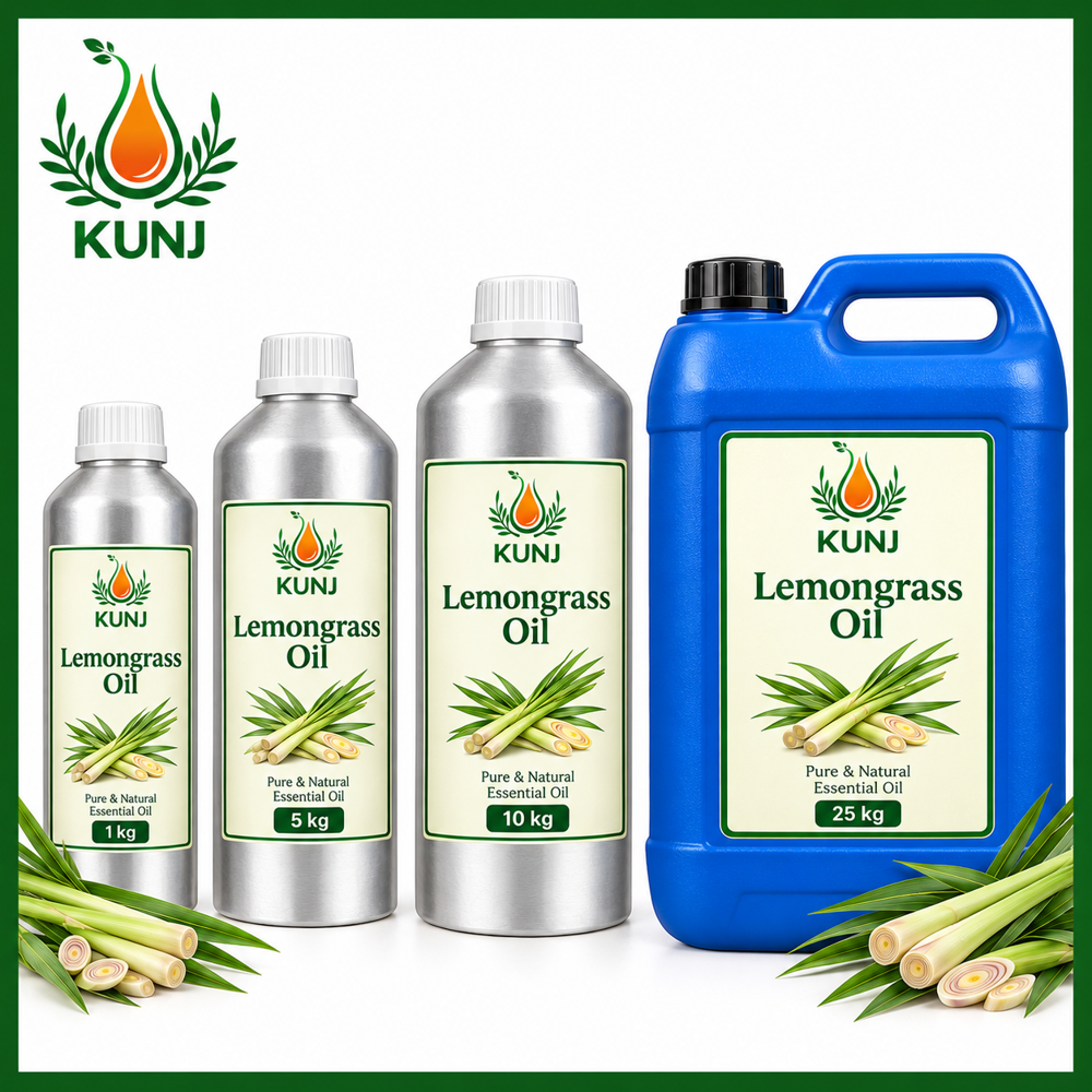 Lemongrass Essential Oil - 100% Pure & Undiluted