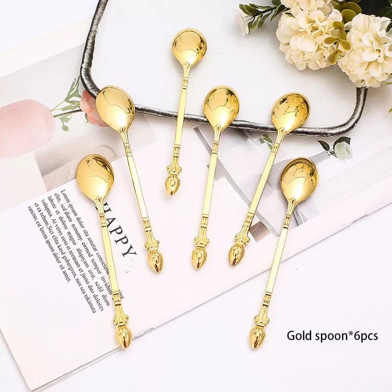 Swan Shape Fruit Spoon Set