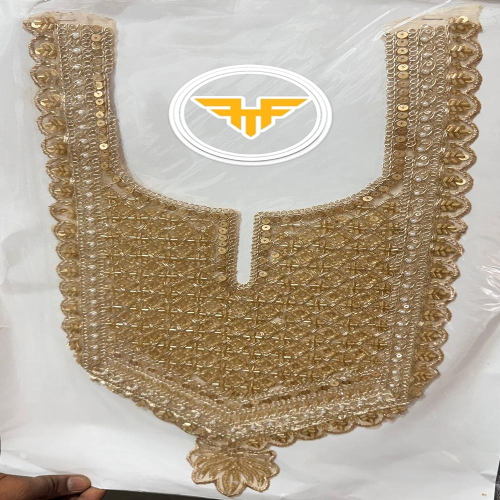 Cutdana neck patch