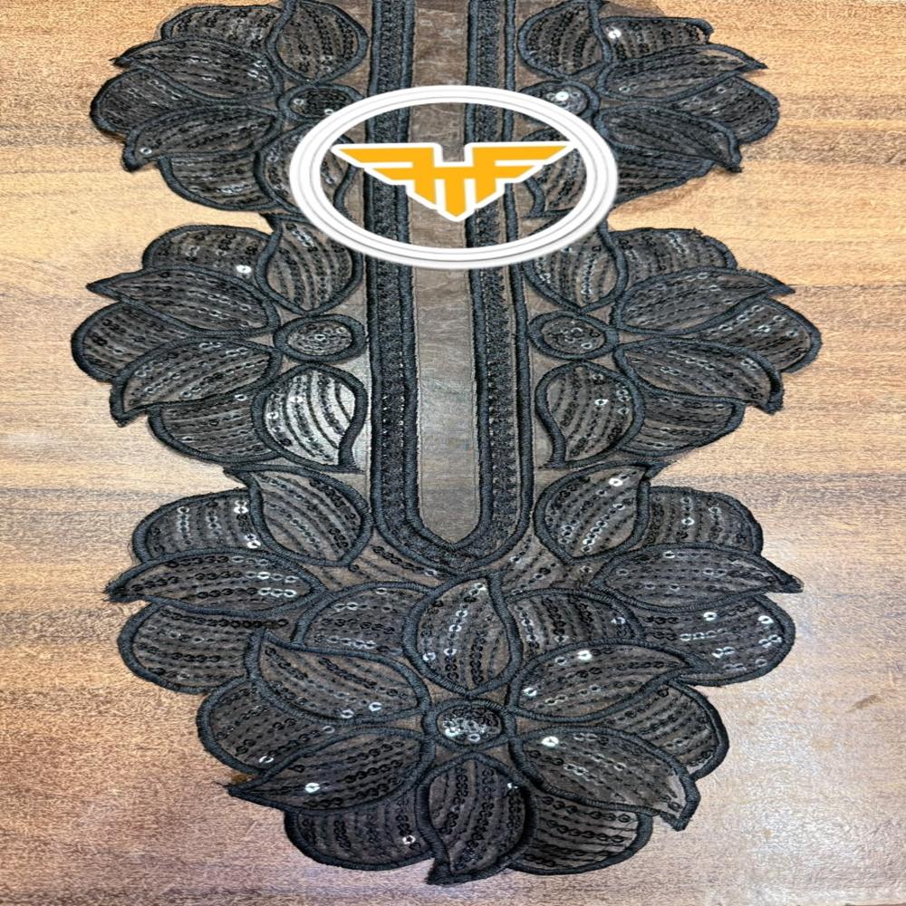 Cutdana neck patch