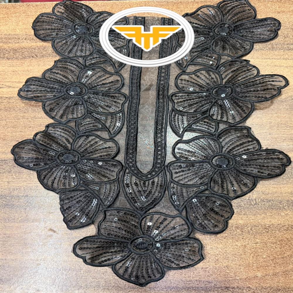 Cutdana neck patch