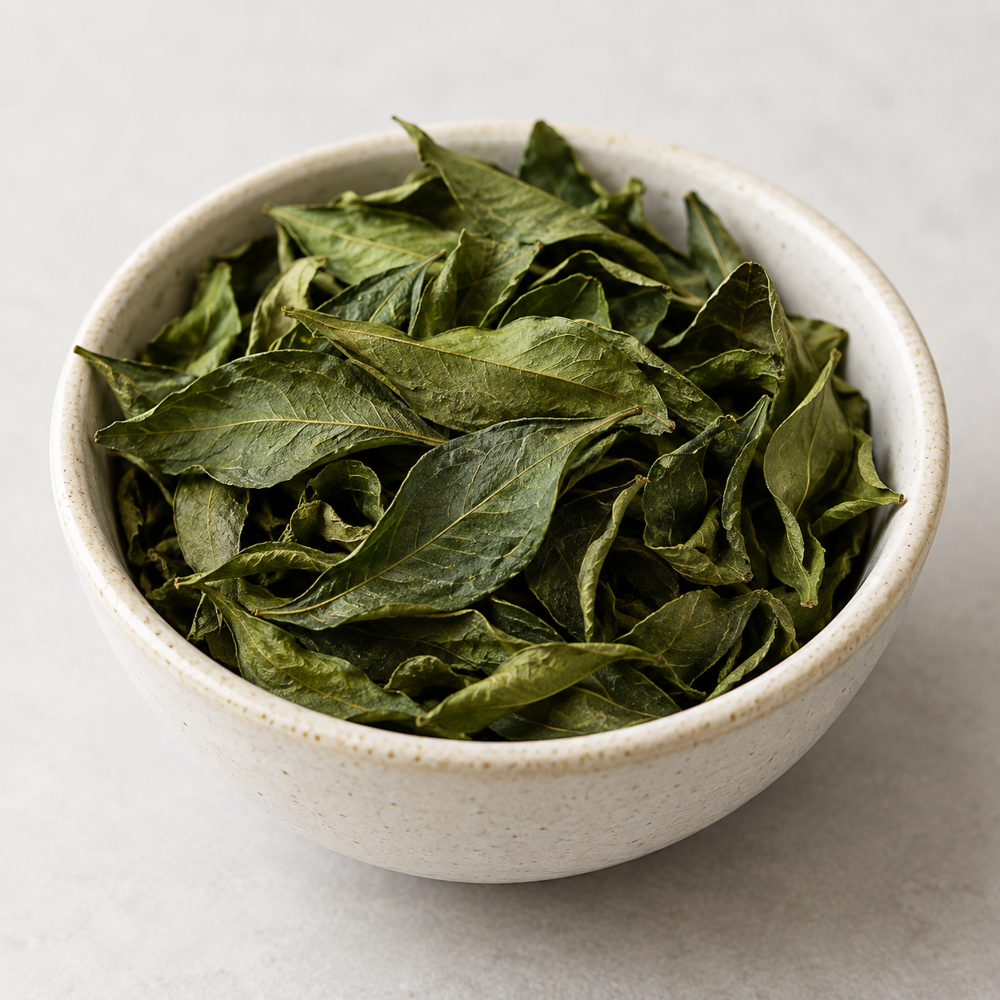 Dehydrated Curry Leaves - Color: Natural Green