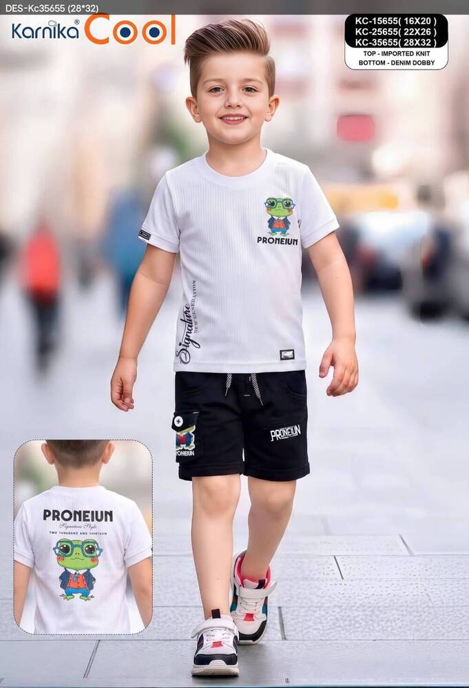 Half Sleeves Baba Suit