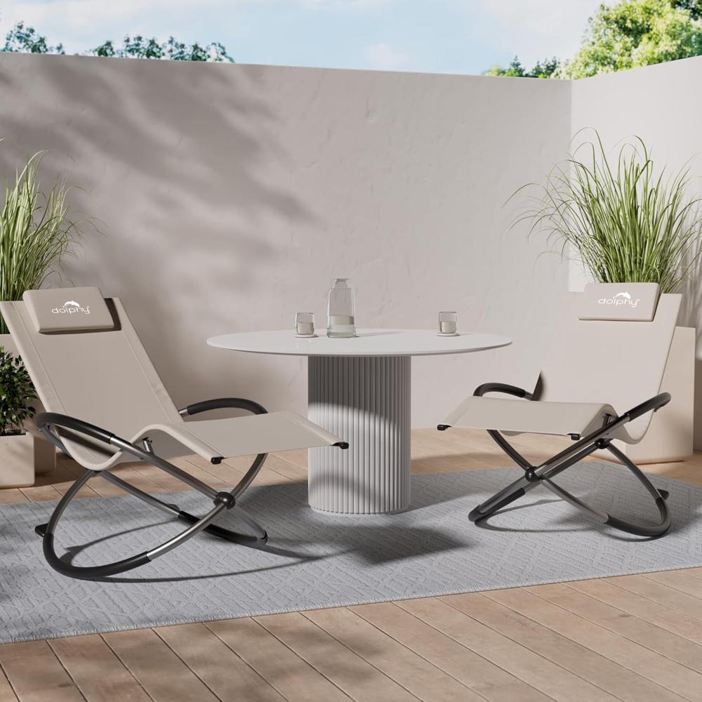 Outdoor Rocking Lounge Chair