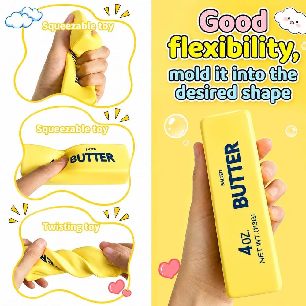Butter Stick Shaped Stress Relief Toy