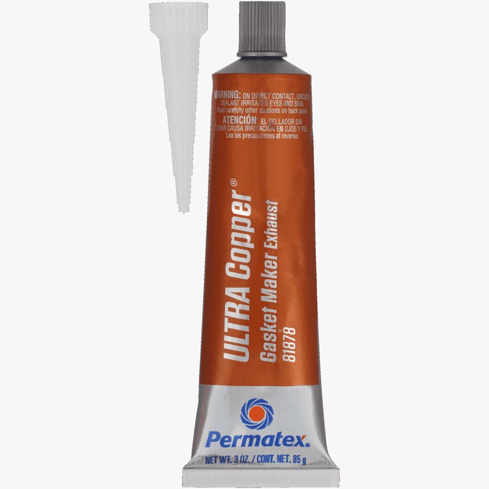 Permatex Ultra Copper Maximum Temperature RTV Silicone Gasket Maker 81878 85gm