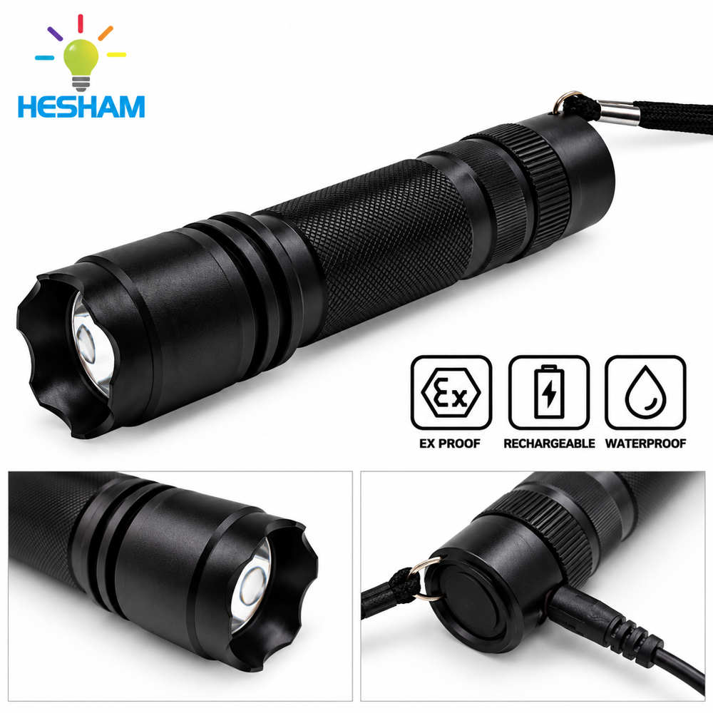 Rechargeable Intrinsically Safe Torch