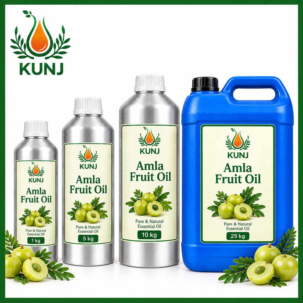 Amla Fruit Oil - 100% Pure & Cold Pressed Oil