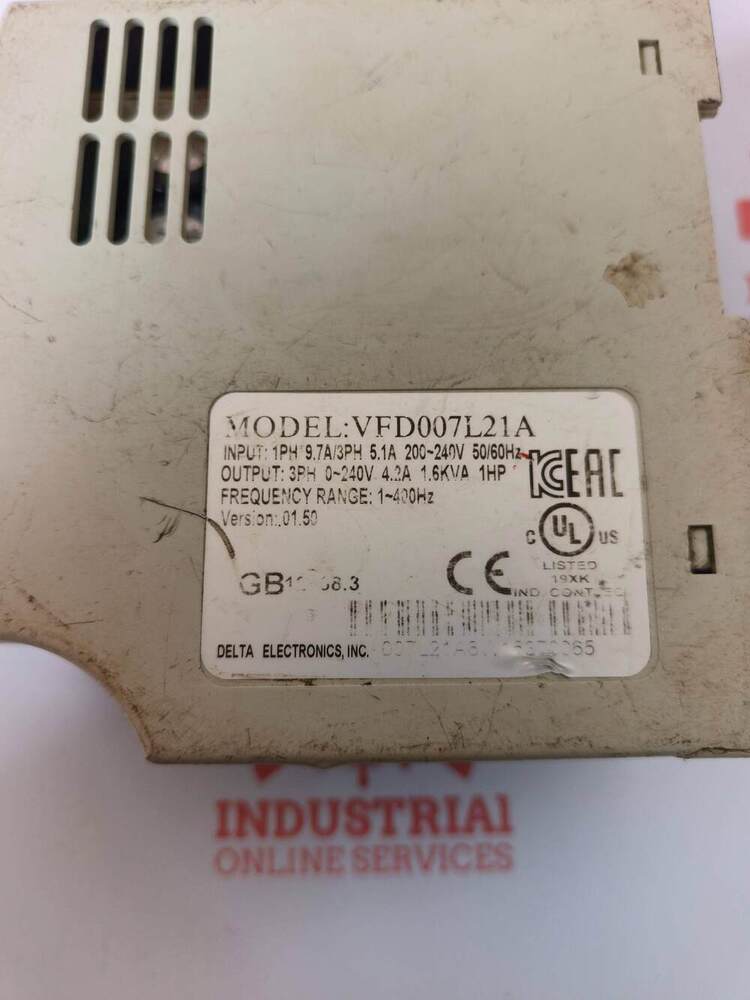 Delta VFD007L21A VFD Drive