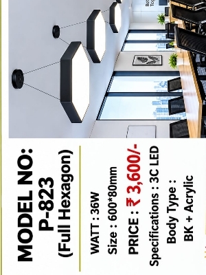 Led Hexa Hanging